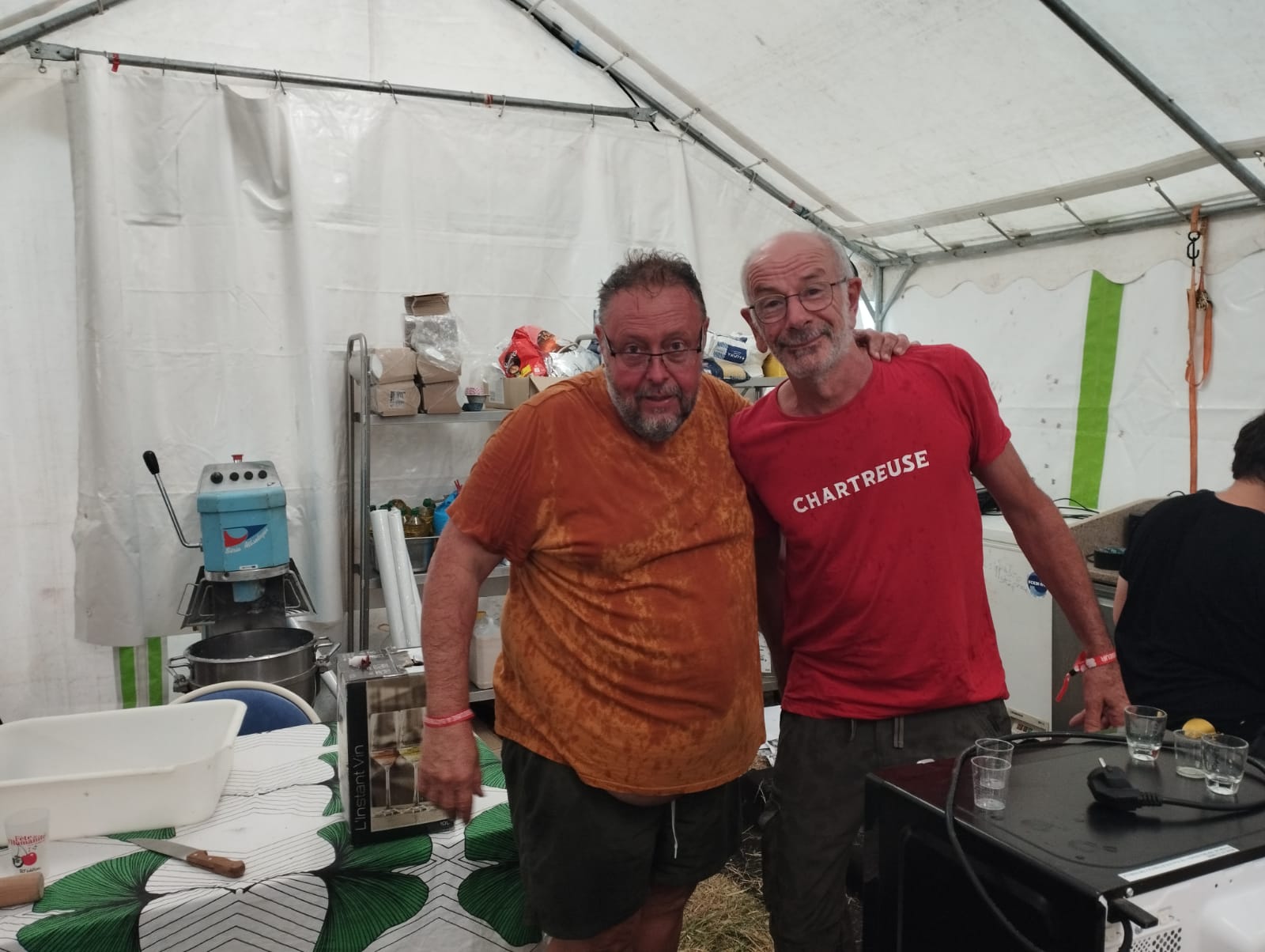 Le bar de la guinguette